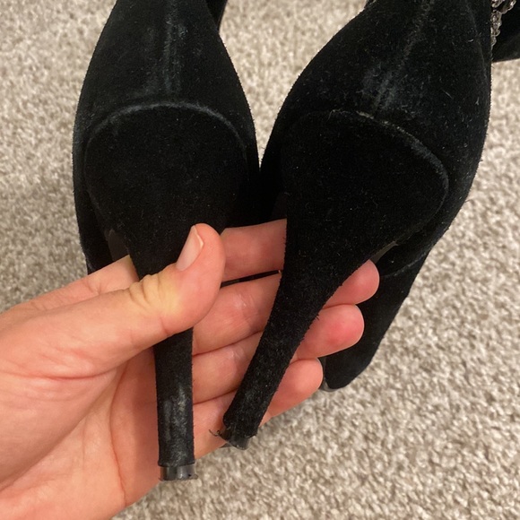 ankle stylish booties, heels, decoration - Picture 7 of 11